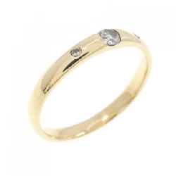 Nhẫn kim cương K18YG 0.13CT - Hàng hiệu Authentic