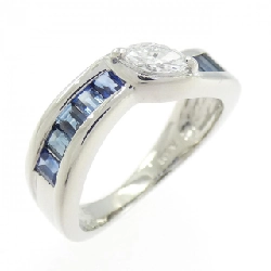 Nhẫn Sapphire PT900 1.18CT - Hàng hiệu Chính hãng