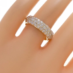 Nhẫn kim cương Pavé K18YG/PT900 1.00CT - Hàng hiệu Chính hãng 852610