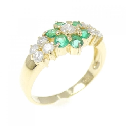 Nhẫn ngọc lục bảo K18YG 0.36CT