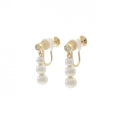 K18YG Bông tai ngọc trai Akoya - Hàng hiệu Authentic 871460