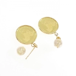 K18YG Bông tai - Hàng hiệu Authentic 870572