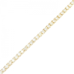 K18YG Vòng tay kim cương 3.40CT - Hàng hiệu Chính hãng