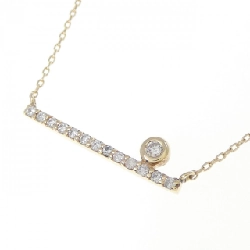 K10YG Dây chuyền kim cương 0.09CT - Hàng hiệu Authentic 859442