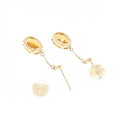 K18YG Citrine Earrings - Hàng hiệu Authentic 869304