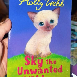 SKY THE UNWANTED KITTEN - Sách ngoại văn mèo con bị bỏ rơi - Holly web 