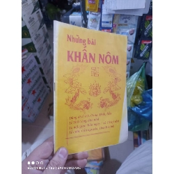 (Sách cũ SCGR) Những bài khấn nôm mới 80% Sách tôn giáo - tâm linh HCM2702 Blogmeo090426