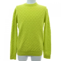 Louis Vuitton LOUIS VUITTON Áo len cổ tròn Damier HJN40WVOR - Hàng hiệu Chính hãng