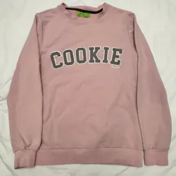 Hoddie chui đầu hồng phấn size L