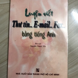 Luyện viết thư , email bằng TIẾNG ANH