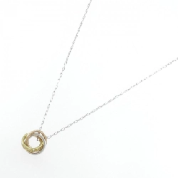 Dây chuyền kim cương ba màu K18 0.20CT - Hàng hiệu chính hãng 857504