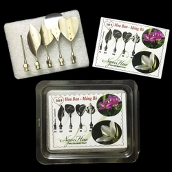 Bộ 5 dụng cụ làm thạch rau câu 3D – Set 9 – Bộ làm hoa ban, móng bò – Mã số 1270 341865