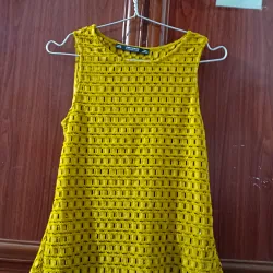 Áo zara thời trang màu vàng 927103