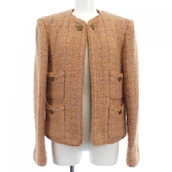 【Mã giảm giá】【Cổ điển】Áo khoác không cổ CHANEL