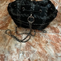 Balo nữ Chanel Size M 10*20*15 đen  193581