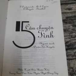 NĂM câu chuyện tình. Người dịch Đoàn Tử Huyến. Nxb Thuận Hóa 2002 748365