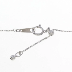 K18WG/K18BG Dây chuyền kim cương chéo 1.00CT - Hàng hiệu Chính hãng 859676