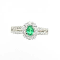 Nhẫn Emerald PT900 0.15CT 665338
