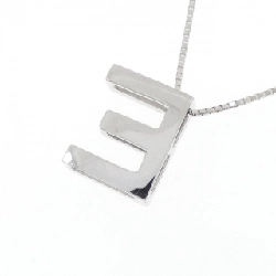 K18WG Chữ cái E Dây chuyền kim cương 0.94CT - Hàng hiệu Chính hãng 859770