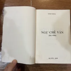 Ngự chế văn (dụ văn) - Minh Mệnh (t4) 769272