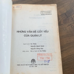 Những vấn đề cốt yếu của quản lý: Cyril Ơdonnell · Heinz Weihrich · Harold Koontz  396390