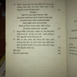 Xây dựng thế trận quốc phòng toàn dân an ninh nhân dân ở địa bàn các tỉnh Tây Nguyên  674120