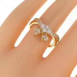 Nhẫn kim cương hình ruy băng K18YG 0.41CT - Hàng hiệu chính hãng 855767