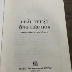 GS. TS. NGUYỄN ĐỨC NINH - PHẨU THUẬT ỐNG TIÊU HOÁ;210 trang khổ lớn  993209