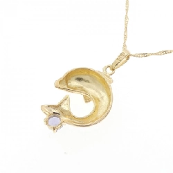 K18YG Dê biển Tanzanite Dây chuyền - Hàng hiệu Chính hãng 859559