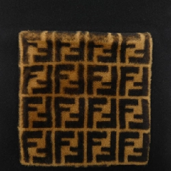 Khăn quàng FENDI FF in họa tiết lông cừu FXT252 A20H - Hàng hiệu Chính hãng 834447