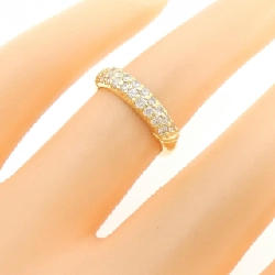 Nhẫn kim cương K18YG 0.32CT 670736