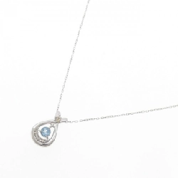 K10WG Blue Topaz Necklace - Hàng hiệu Authentic 857370