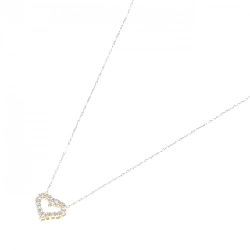 K18YG Dây chuyền hình trái tim kim cương 0.20CT - Hàng hiệu Chính hãng 858481