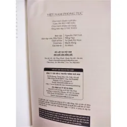 Sách: Việt Nam phong tục - TG: Phan Kế Bính 929299