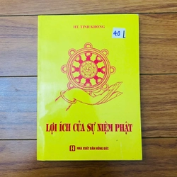 LỢI ÍCH CỦA SỰ NIỆM PHẬT, HT TỊNH KHÔNG