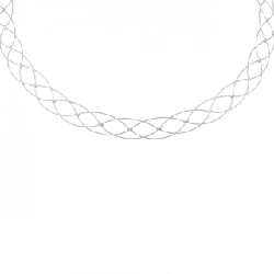 K18WG Necklace - Hàng hiệu Authentic