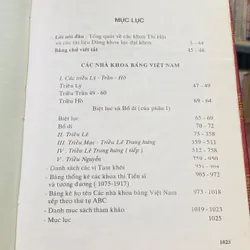 CÁC NHÀ KHOA BẢNG VIỆT NAM 1075-1919 611340