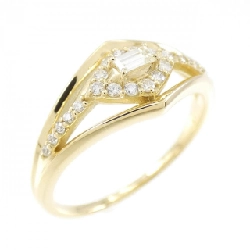 【Sản phẩm mới】Nhẫn kim cương K18YG 0.20CT