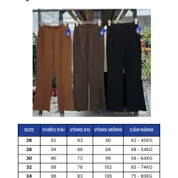 Quần lưng thun ống loe trung niên 782155