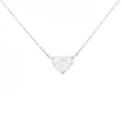 Dây chuyền kim cương PT900/PT850 1.049CT E SI2 hình trái tim - Hàng hiệu Chính hãng