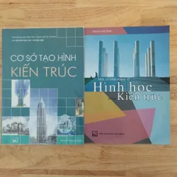 Bộ 2 cuốn: Cơ sở tạo hình kiến trúc và Hình học kiến trúc