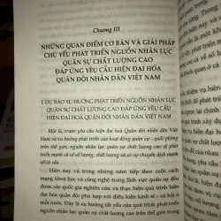 Phát triển nguồn nhân lực quân sự chất lượng cao đáp ứng yêu cầu hiện đại hoá QĐNDVN 756981