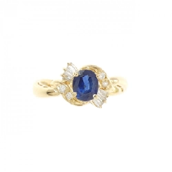 Nhẫn Sapphire K18YG 0.11CT 669619
