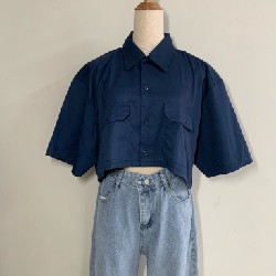 Áo croptop hiệu Dickies 21837