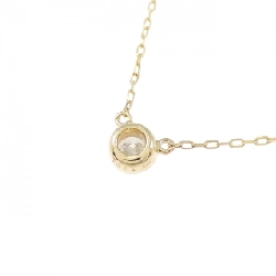 K18YG Solitaire Dây chuyền kim cương 0.085CT - Hàng hiệu Chính hãng 858209