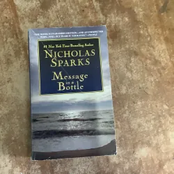 MESSAGE IN A BOTTLE- NICOLAS SPARKS 