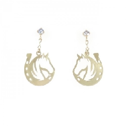 K10YG Tanzanite Bông tai - Hàng hiệu Chính hãng