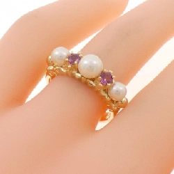 Nhẫn ngọc trai Akoya K18YG - Hàng hiệu Authentic 854774