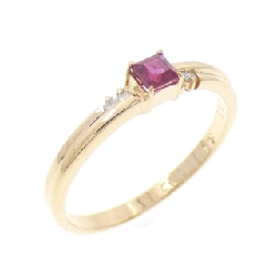Nhẫn Ruby K18YG 0.15CT - Hàng hiệu Chính hãng