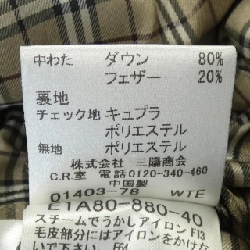 Áo khoác lông vũ BURBERRY BLUE LABEL - Hàng hiệu Authentic 809106